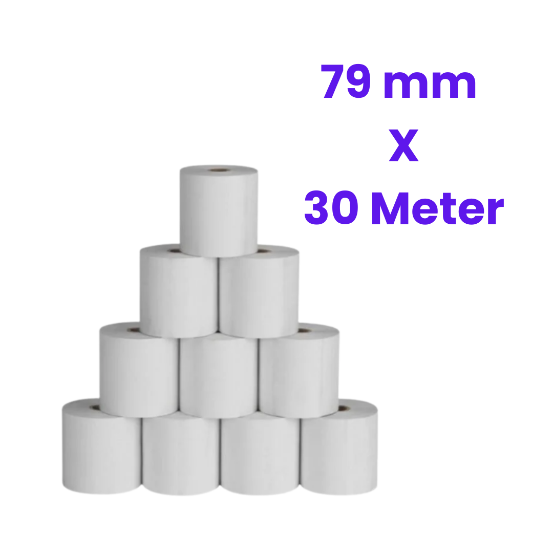 Thermal Paper Roll 79mm x 30m (3 inch)